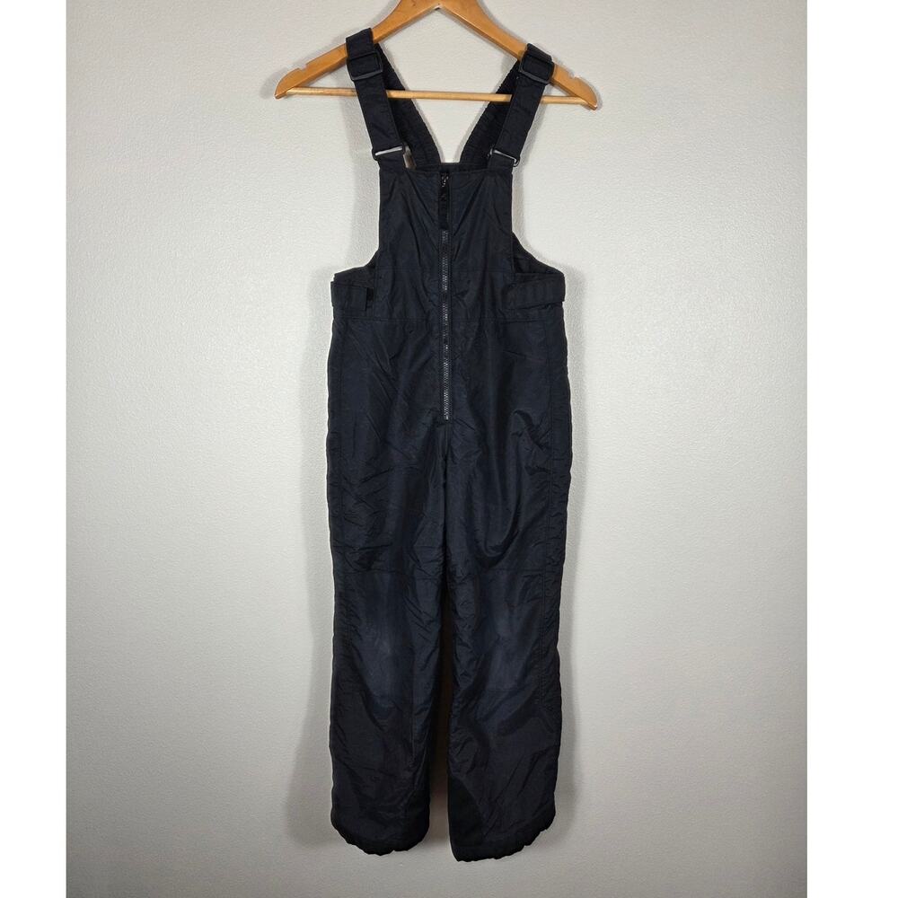 Columbia Unisex Black Snow Ski Bibs Size Youth 10/12